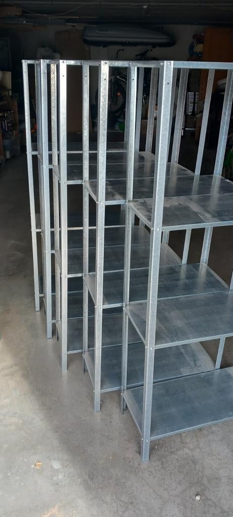 Étagères métalliques pour cave garage ou buanderie, Maison & Meubles, Enlèvement