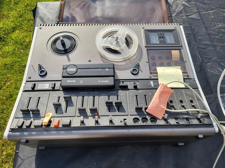 Magnétophone Vintage Philips N4422 - Magno-Control, TV, Hi-fi & Vidéo, Enregistreurs audio, Magnétophone, Enlèvement