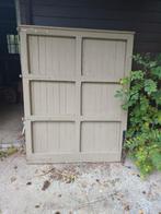 Houten poort beige kleur., Ophalen