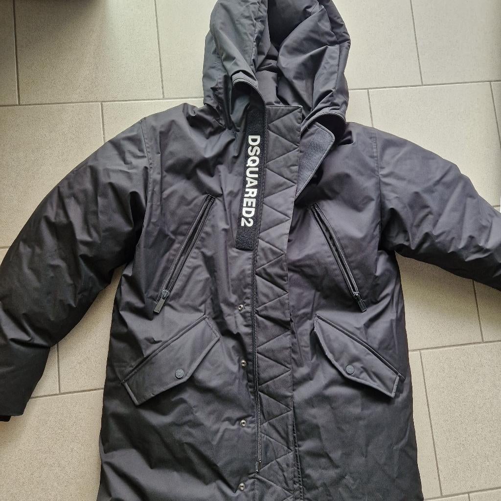 Veste et manteau Dsquared2 Parka Kaban flambant neufs !, Vêtements | Hommes, Vestes | Hiver, Neuf, Taille 48/50 (M), Noir, Enlèvement ou Envoi