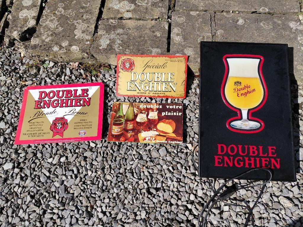 bière, Collections, Marques de bière, Enlèvement ou Envoi, Utilisé, Panneau, Plaque ou Plaquette publicitaire