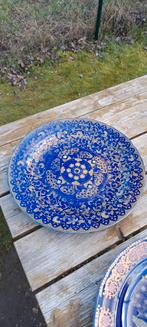 Plat de service marocain taous amarir, Antiquités & Art, Enlèvement ou Envoi