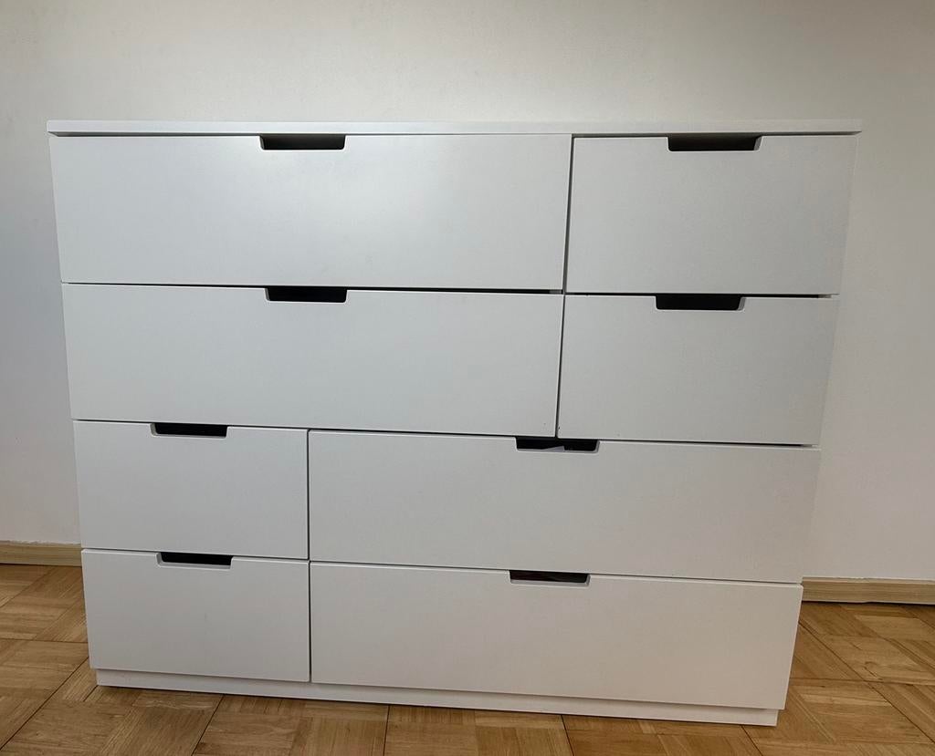 Armoire / commode blanche IKEA (, Maison & Meubles, Armoires | Commodes, 25 à 50 cm, 5 tiroirs ou plus, Moins de 100 cm, 100 à 150 cm