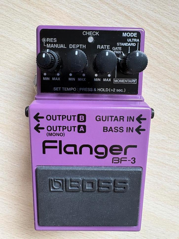 Pédale Boss Flanger BF-3 - état neuf, Musique & Instruments, Effets, Neuf, Autres types, Enlèvement ou Envoi