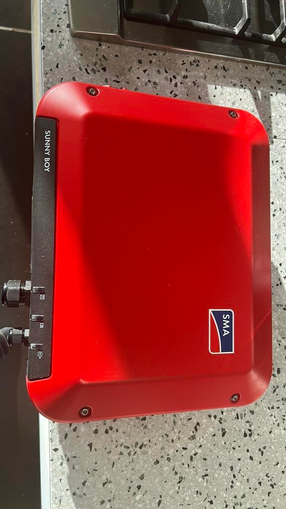 Sunny boy SMA omvormer, Ophalen, Gebruikt