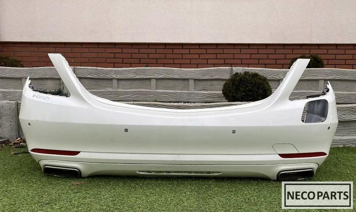 MERCEDES S KLASSE W222 HYBRID ACHTERBUMPER ALLES LEVERBAAR!!, Auto-onderdelen, Carrosserie, Spatbord, Mercedes-Benz, Gebruikt