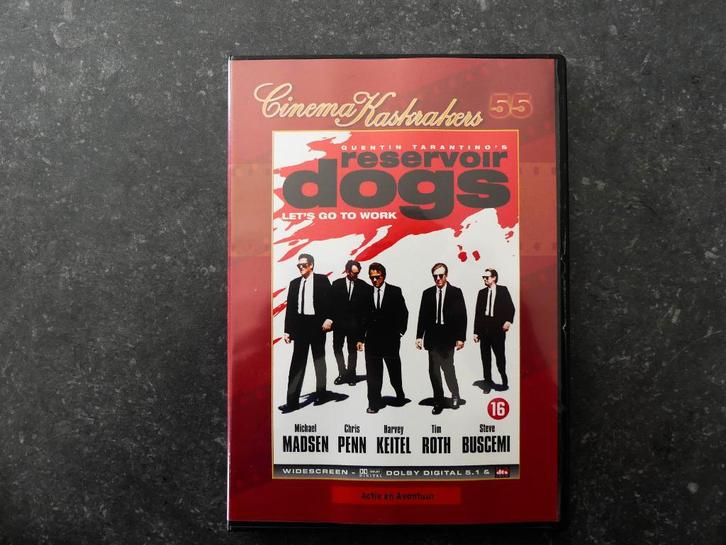 Dvd ‘Reservoir Dogs’, CD & DVD, DVD | Thrillers & Policiers, Comme neuf, Thriller d'action, À partir de 16 ans, Enlèvement ou Envoi