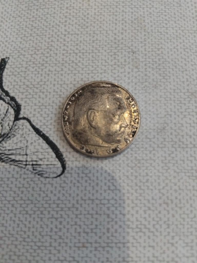 Allemagne 2 marks d'argent 1938, Enlèvement ou Envoi