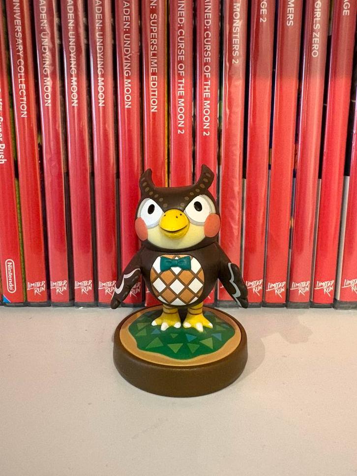 Amiibo Blathers (Animal Crossing), Games en Spelcomputers, Games | Nintendo Switch, Zo goed als nieuw, Ophalen