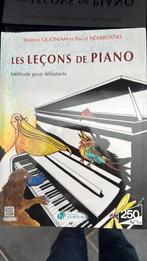 Les leçons de piano, Enlèvement ou Envoi, Comme neuf, Autres sujets/thèmes