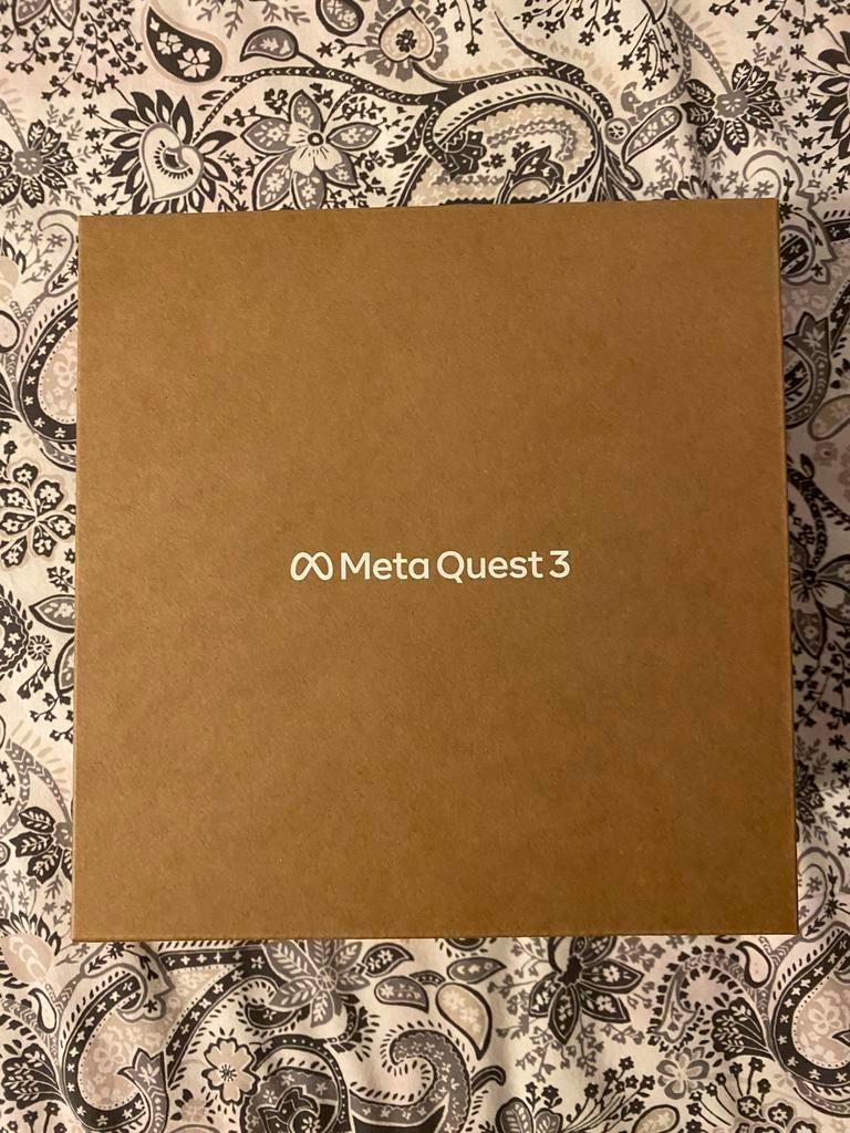 Meta Quest 3 512GB comme neuf, Consoles de jeu & Jeux vidéo, Virtual Reality, Enlèvement, Comme neuf, Lunettes VR