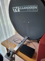 Satelietschotel en ontvanger goed werkend, Ophalen