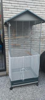 Ruime vogelkooi/volière op wielen voor binnen- en buiten, Dieren en Toebehoren, Ophalen, Vogelkooi