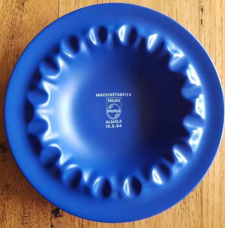 Asbak Philips machinefabriek Almelo 1964, Royal Goedewaagen, Gebruikt, -, -, Ophalen of Verzenden