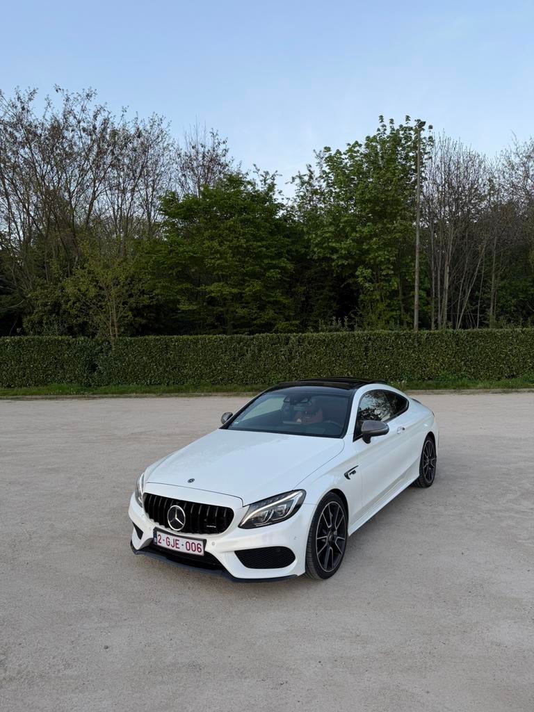 Mercedes C43 amg coupé, Auto's, Mercedes-Benz, Automaat, 4 zetels, Euro 6, Wit