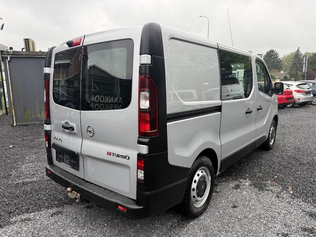 Opel Vivaro 1.6CDTi, 2015, 136.000km, Airco, Dubbel Cabine,, Auto's, Bedrijf, Onderhoudsboekje, Te koop, ABS