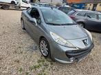 Peugeot 207CC 1.6essence#Roland Garros#Demarre et roule, Auto's, Zwart, Cabriolet, 1600 cc, Beige