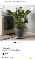 Grijze bloempot, Ophalen