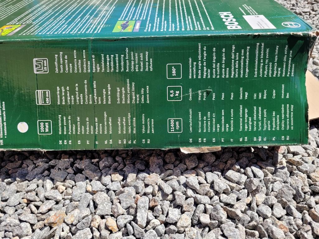 Taille haie  électrique Bosch AMW 10HS  sur poteau  1000 wat, Jardin & Terrasse, Enlèvement, Électrique