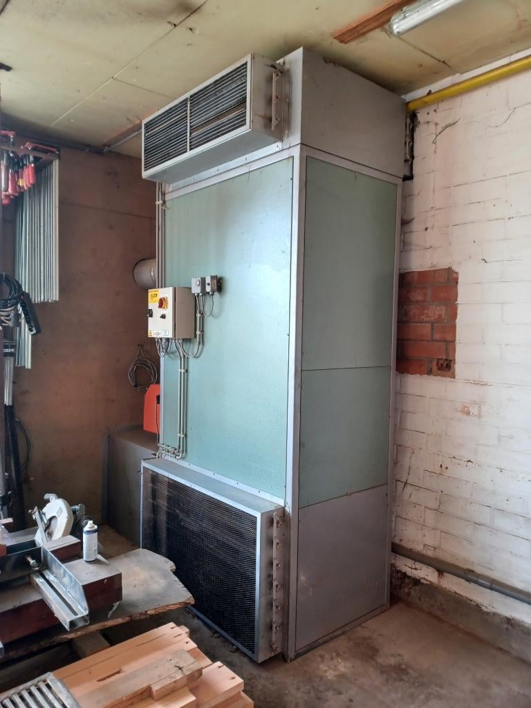 Industriële verwarming, Ophalen, Gebruikt