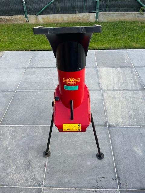 Elektrische hakselaar, Jardin & Terrasse, Déchiqueteurs, Enlèvement, Utilisé, Électrique, Wolf Garten