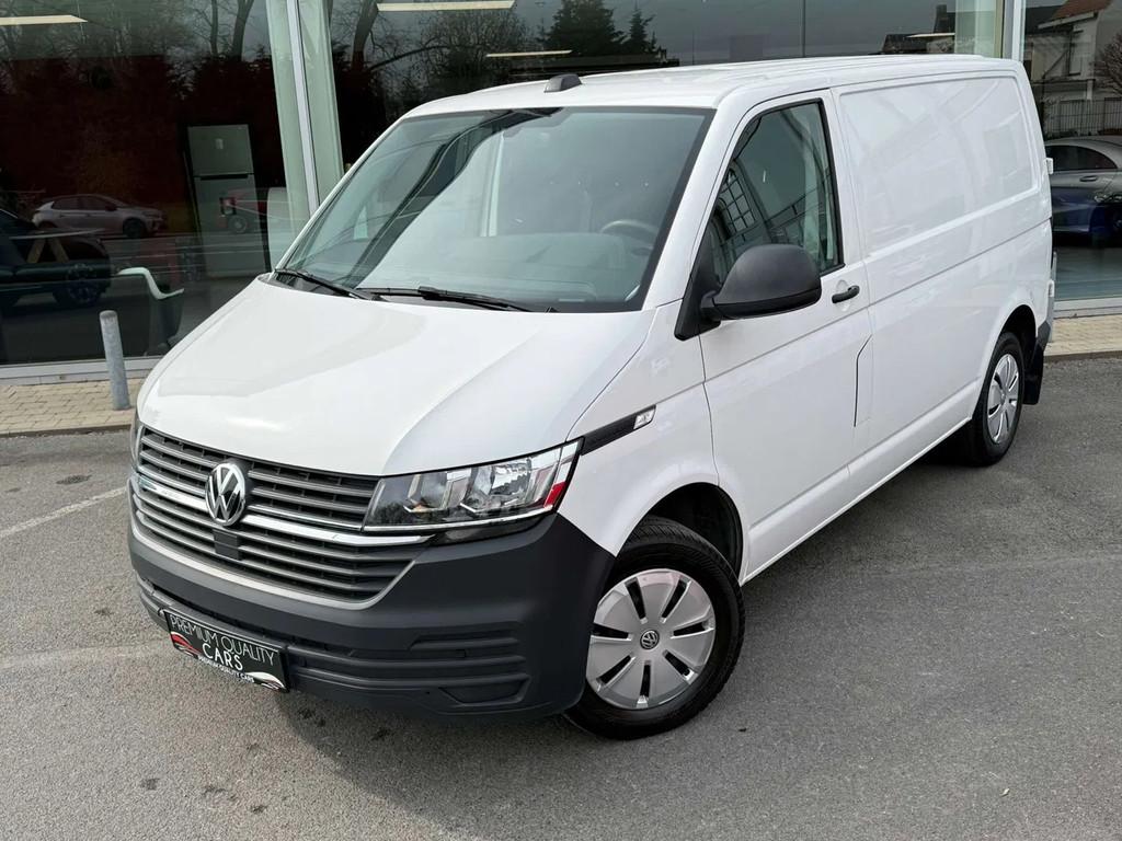 Volkswagen Transporter T6.1 TREKHAAK / CARPLAY / AIRCO / SEN, Achat, Entreprise, Noir, 2 portes