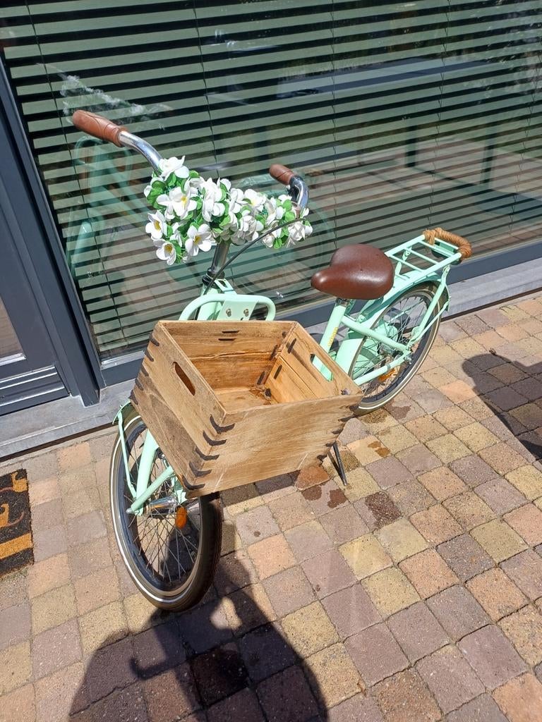 Meisjesfiets 20 inch, Ophalen