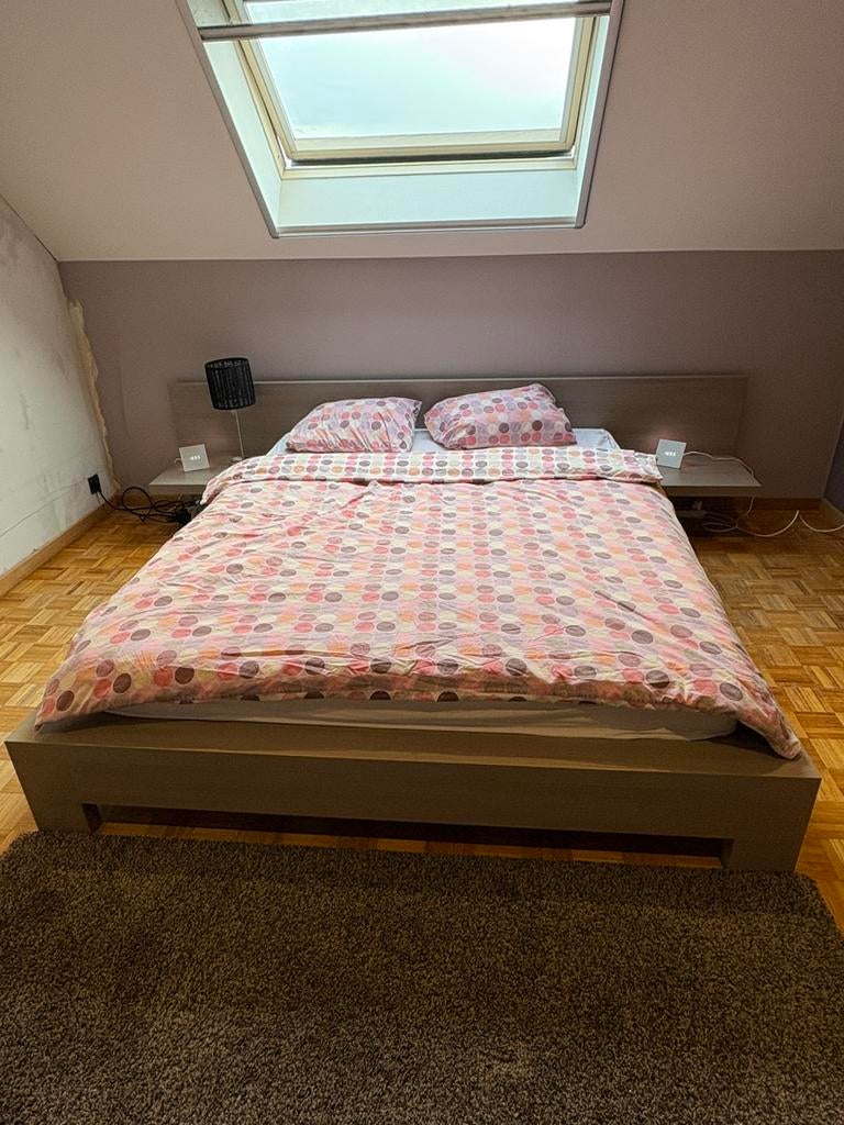 Slaapkamer, Huis en Inrichting, Slaapkamer | Complete slaapkamers, Ophalen, Gebruikt, Tweepersoons, Landelijk