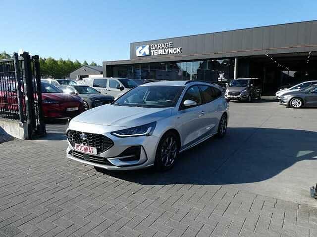Ford Focus Break 1.0 i MHEV 155pk Automaat ST-Line BLIS ACC, Euro 6, Bedrijf, USB, Zilver of Grijs