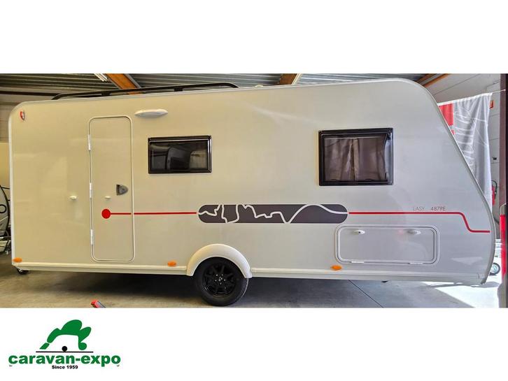 STERCKEMAN 487 PE EASY, Caravanes & Camping, Caravanes, Entreprise, jusqu'à 6, 1000 - 1250 kg, Sterckeman, 5 à 6 mètres
