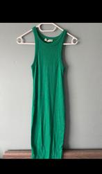 Lange groene jurk, Kleding | Dames, Gelegenheidskleding, Ophalen of Verzenden, Zo goed als nieuw, Maat 36 (S)