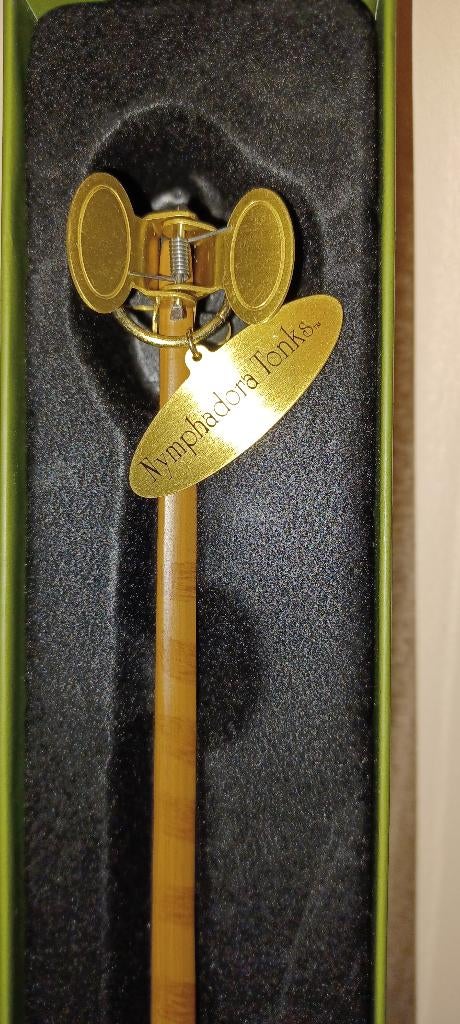 Toverstok Nymphadora Thonks nog nieuw in doos, Enlèvement, Neuf, Réplique