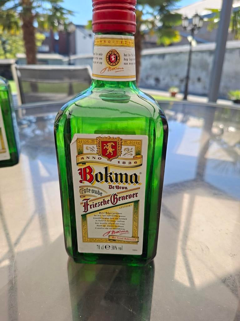 Genièvre bokma, Collections, Enlèvement