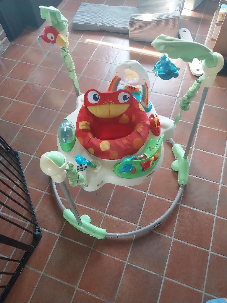 babybouncer, Ophalen, Gebruikt, Met wieltjes