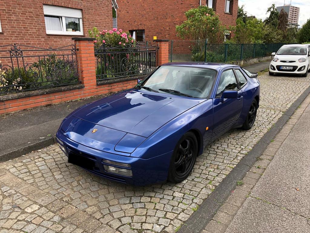 Porsche 944 S2 Targa, Autos, Cuir et Alcantara, Achat, Boîte manuelle, Bleu