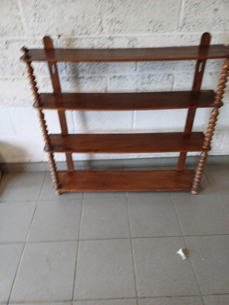 Étagère murale en bois antique, Antiquités & Art, Enlèvement ou Envoi