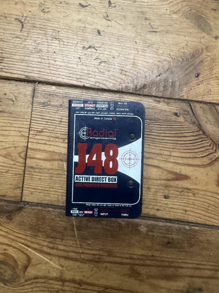 Radial Active DI J48, Audio, Tv en Foto, Ophalen of Verzenden, Gebruikt