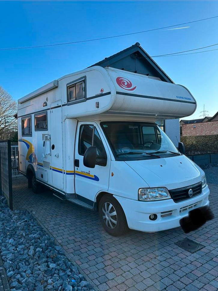 Camping-car mobil-home Euramobil, Caravanes & Camping, Camping-cars, Particulier, Fiat, Onduleur, Enlèvement