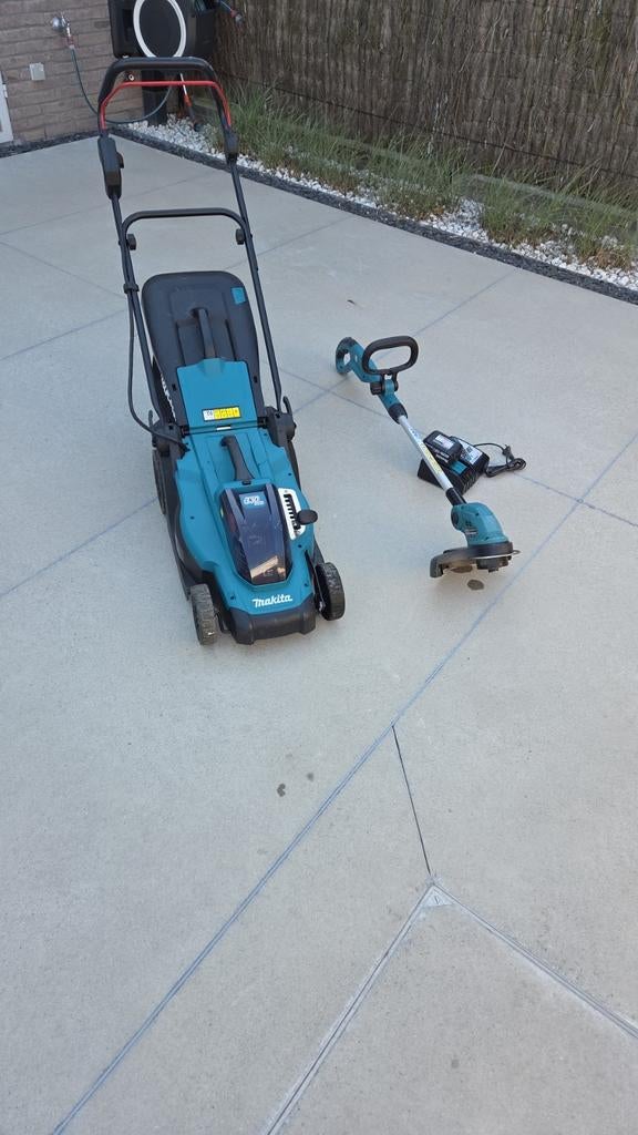Makita grasmachine en kant trimmer, Ophalen