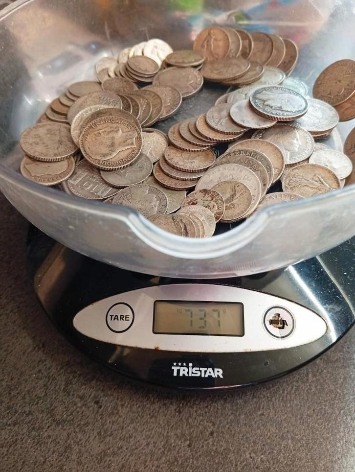 500 grammes argent net, Timbres & Monnaies, Monnaies | Europe | Monnaies non-euro, Monnaie en vrac, Autres pays, Argent, Enlèvement ou Envoi