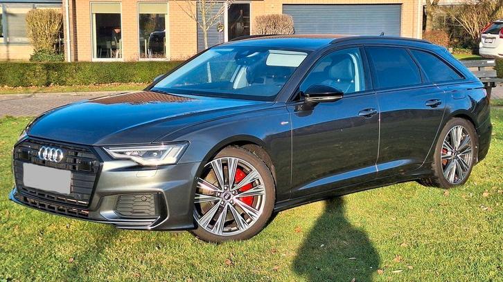 Audi A6 Avant 55TFSIe Quattro 367PK 3x S-Line/LED Matrix, Autos, Audi, Particulier, A6, 4x4, ABS, Phares directionnels, Régulateur de distance