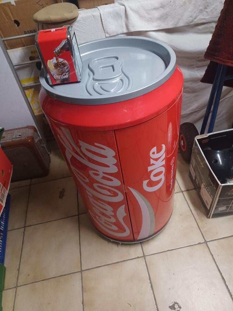 CHAÎNE HI FI MARQUE COCA-COLA VINTAGE, Enlèvement, Utilisé