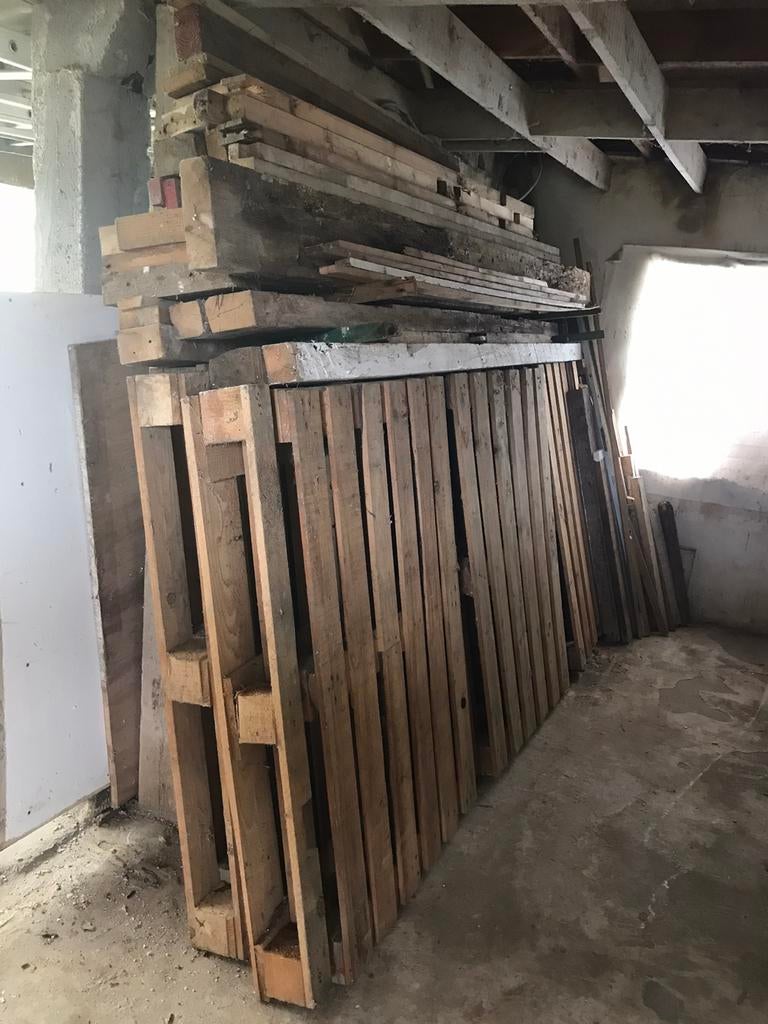 Droog brandhout, Tuin en Terras, Ophalen