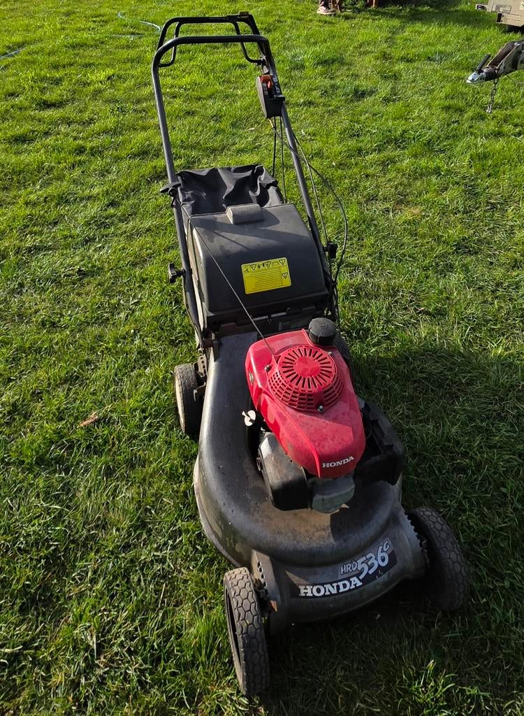 Tondeuse honda hrd 536c, Enlèvement