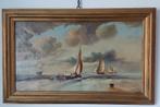 maritiem schilderij (  € 75 , ), Antiek en Kunst, Ophalen