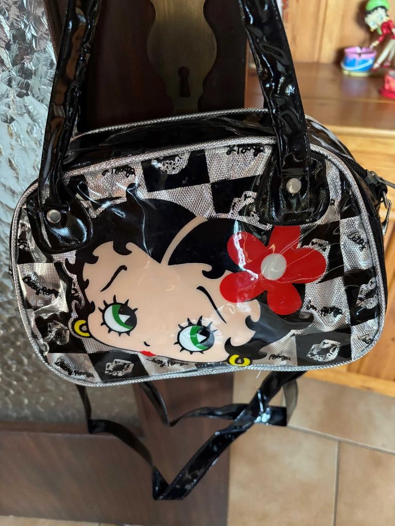 Petit sac Betty Boop., Enlèvement ou Envoi, Comme neuf, Noir, Sac à main