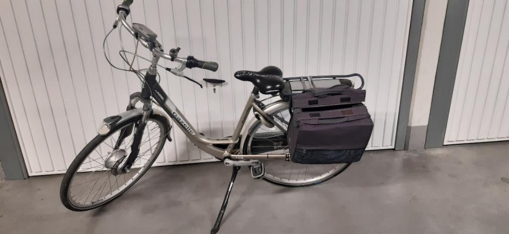 Elektrische fiets Gazelle, Fietsen en Brommers, Elektrische fietsen, Ophalen, Gebruikt, 47 tot 51 cm, 50 km per accu of meer