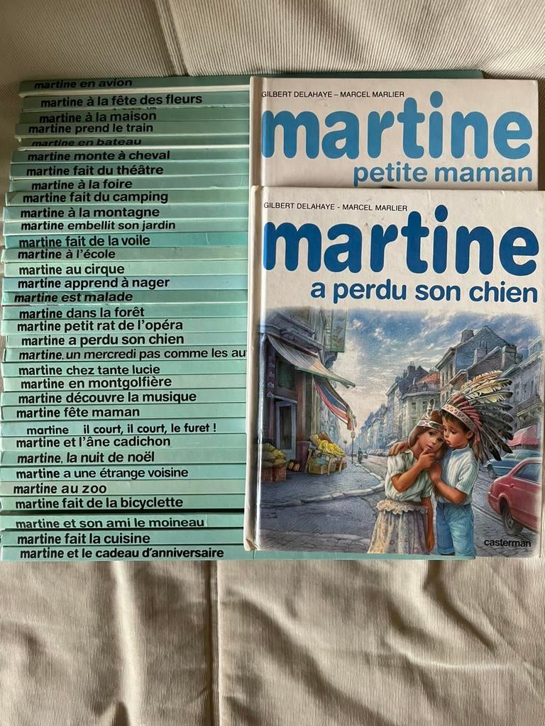 MARTINE 35 BD - Collection Farandole - Casterman, Plusieurs BD, Enlèvement, Utilisé