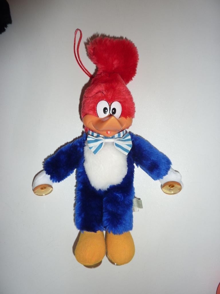 Peluche Woody Woodpecker avec ventouses - 29cm, Enlèvement, Comme neuf, Autres types