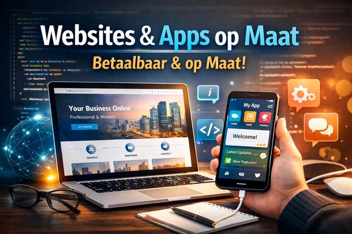 Websites en Apps op maat., Informatique & Logiciels, Logiciel d'Éducation & Cours, Enlèvement